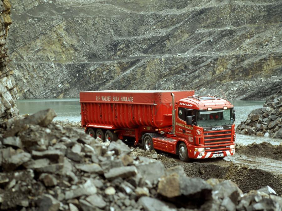  Scania R124L 360 4x2 1995 года  (фото 2 из 2)